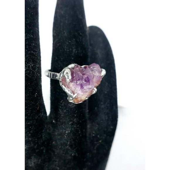 Amethyst crystal ring - Picture 8 of 12